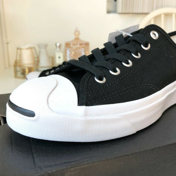 Converse Jack Purcell Canvas Low Top Shoes - Picture 2 of 8